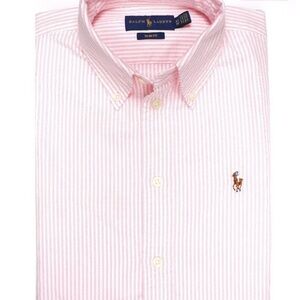 Ralph Lauren Pink Dress Shirt Classic Oxford